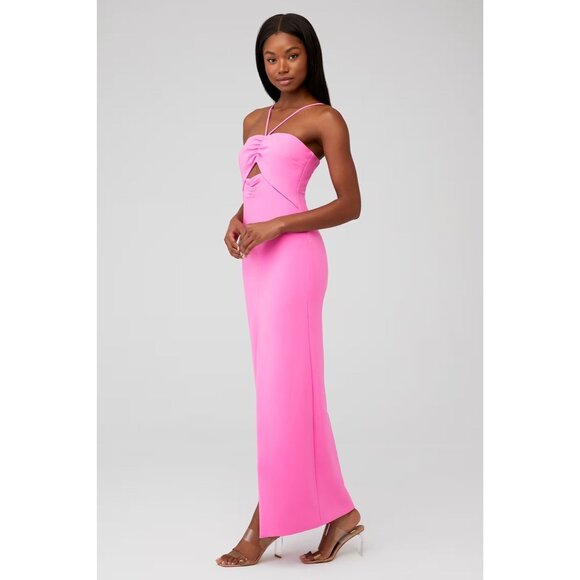 LIKELY Rocky Gown in Pink Sugar Womens Long Maxi Dress - Picture 13 of 14